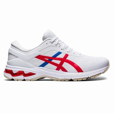 Férfi Asics Gel-Kayano 26 Retro Tokyo Futócipő AS2619435 Fehér/Piros